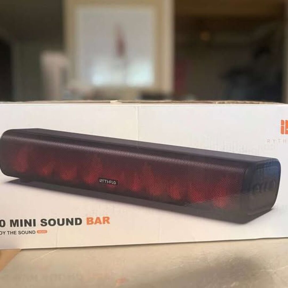 Soundbar w/ LED Flames